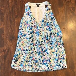 Ann Taylor Multicolor Sleeveless Blouse